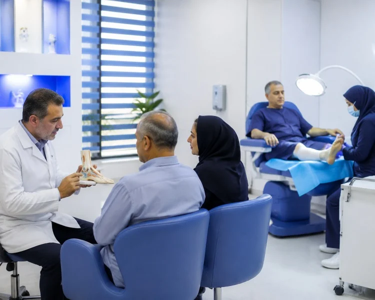 هزینه درمان زخم پای دیابتی